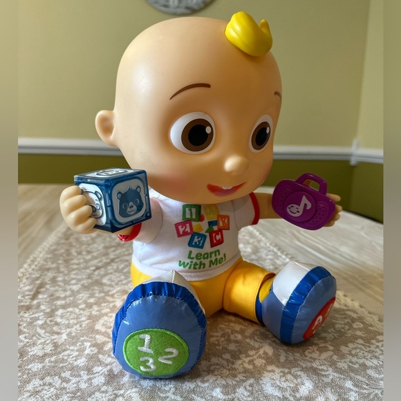Just Play Cocomelon Interactive Learning JJ Baby Doll - Picture 7 of 12